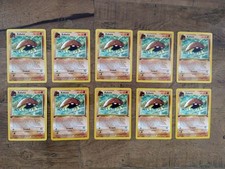 Kabuto 1st Edition 50/62 Fossil Set 1999 – Lot of 10 Cards on eBay