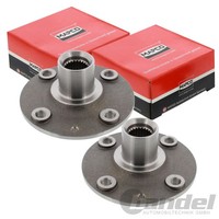2X Mapco Radnabe Vorne Passend FüR CitroËN C1 Peugeot 107 108 Toyota Aygo | 2638