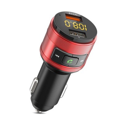 ZeaLife Bluetooth FM Transmitter, Wireless Autoradio Adapter One Size, rot 
