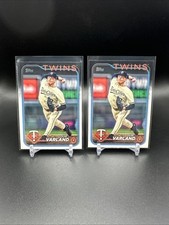 Louie Varland 2024 Topps Update #US345 Minnesota Twins Baseball (2) Cards MLB