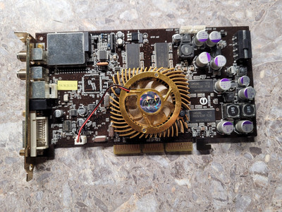 PNY GeForce FX5700 128MB PCI Video Card w/ TV Tuner DVI S-Video RF FM