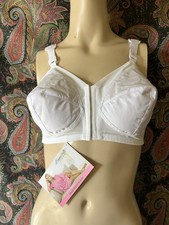 NWT Vintage Exquisite Form Fully Front Close Full Coverage Wireless Bra 40B 530