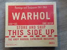 The Andy Warhol Catalogue Raisonne Volume 1 ~ Phaidon Press ~ 1st Edition ~ New
