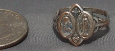 Vintage Small Christian / Catholic Ring