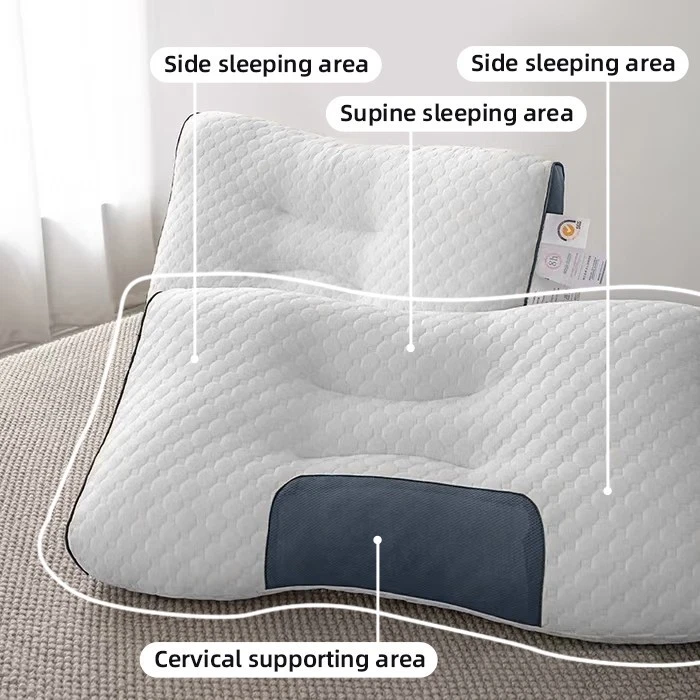 1 PIEZA Almohada para Cuello para Dormir Suave, Ajustable Ergonómico Almohada de Soporte de Contorno Foto 4 de 4