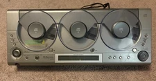 Emerson MS3106 Triple-Play Linear 3CD Changer with FM Radio POWERS ON 