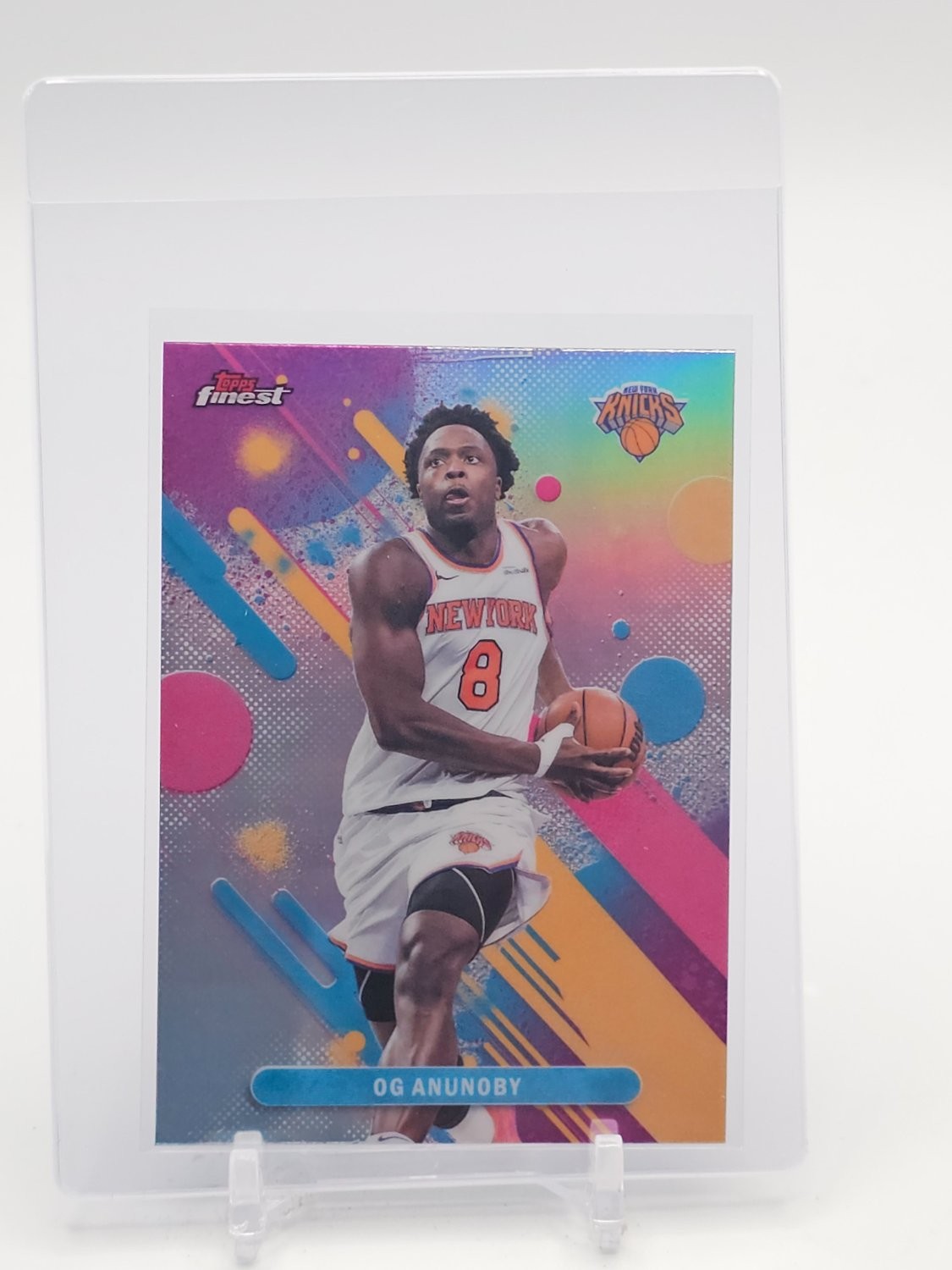 2025-26 Finest OG Anunoby #27 Refractor