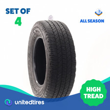 Set Of 4 Used 25565r17 Goodyear Wrangler Fortitude Ht 110t - 9.5-10.532 Set Of 4 Used 25565r17 Goodyear Wrangler Fortitude Ht 110t - 9.5-10.532