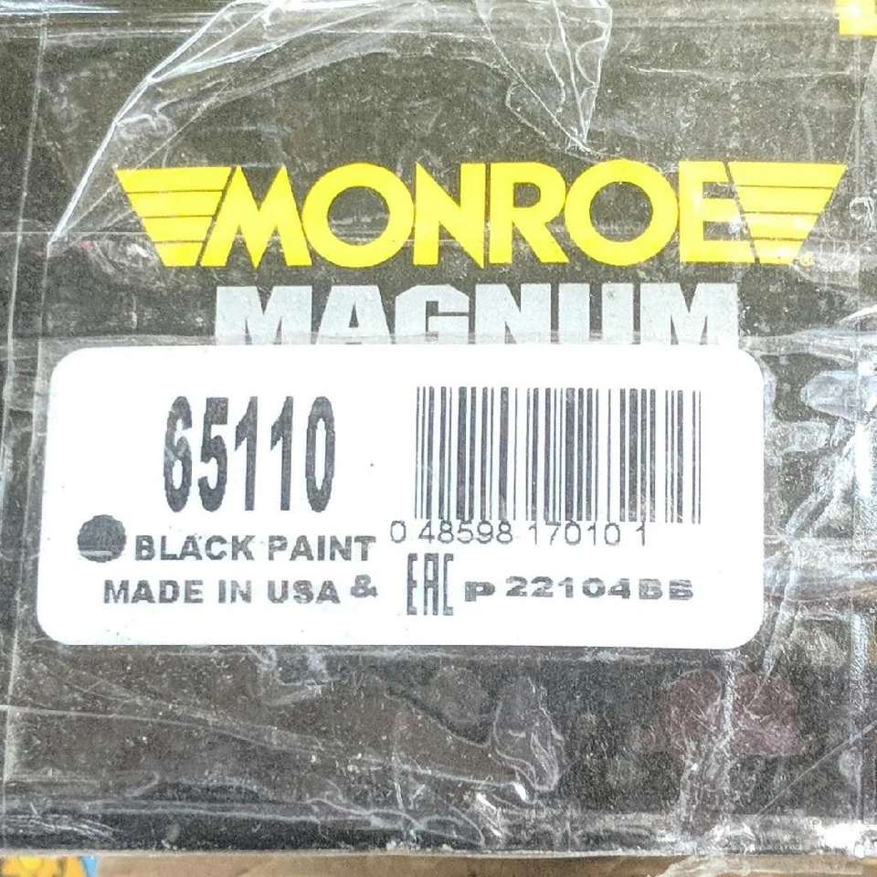 Monroe Magnum 65110 Fits 2005-2010 Hino 145 165 185 Black Shock Absorber NOS New - Image 4 of 4