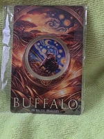 2026 African Big 5 Starry Night Fusion 1 oz BUFFALO .999 Copper in Blister