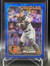James McCann 2024 Topps Blue Holo Foil #282/999 - Baltimore Orioles
