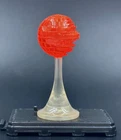 2001 Star Wars 3.75" Scale DEATH STAR II HOLOGRAM Accessory Power of the Jedi