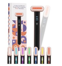 7 Acne Light Therapy Wand Red Light Therapy for Face Microcurrent Facial Device