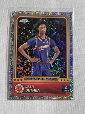 2024 Topps Chrome McDonald's All American JALIL BETHEA #25 McFlurry Refractor