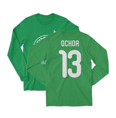Mexico Tribute 13 Graphic - Ochoa Inspired 2-Sided Long Sleeve T-Shirt