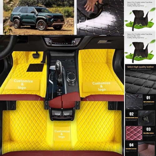 For Toyota 4Runner Car Floor Mats Cargo Liners Custom All Weather Carpets Mats - Imagen 33 de 44