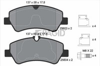 Bremsbelagsatz BremsklöTze FüR Ford Transit Kasten FCD FDD FY FZ F3