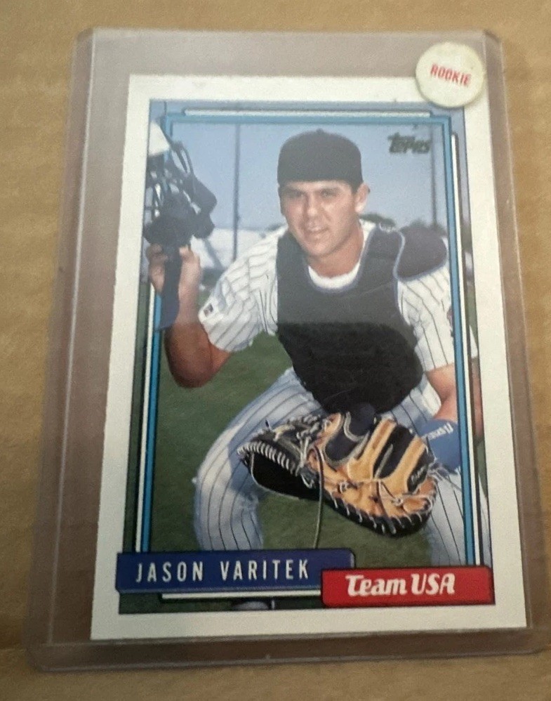 1992 Topps Traded - Jason Varitek #123T (RC)