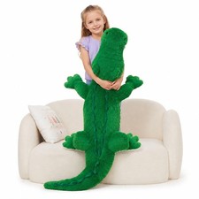 MorisMos Giant Alligator Stuffed Animal, 51 Inch Large Crocodile Plush