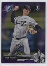 2017 Bowman Draft Chrome Purple Refractor 143/250 Kade McClure #BDC-173 g6p