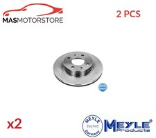 BREMSSCHEIBEN SATZ PAAR MEYLE 36-15 521 0011 2PCS A FÜR NISSAN SUNNY III