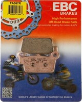 Kawasaki KXF 250 / KXF 450 / KLX 450 R - EBC BremsbeläGe Hinten / FA367R
