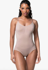 Snatched Women's Shapewear Bodysuit Tummy Control Body Shaper - Seamles Size: S