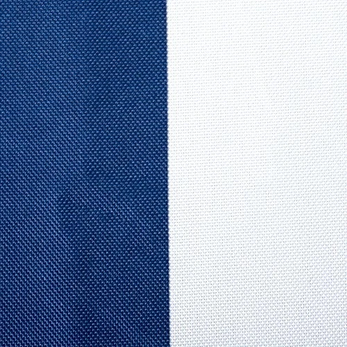 Colección de Mesa Exterior Cabana Stripe, 14 x 72" (Corredor) Azul Náutico Foto 3 de 4