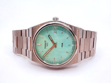 Tissot PRX 40MM - Stainless Steel Mint Green Quartz Watch T137.410.11.091.01