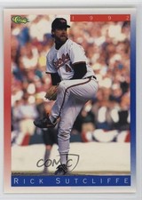 1992 Classic Update Blue/Red Travel Edition Rick Sutcliffe #T54 0o2b