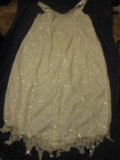 Silk, sequin, beaded dress & jacket. 3XL.  The evening Store, NY. Formal/evening