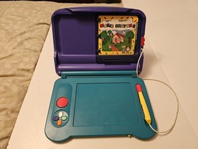 Vintage Sega Pico Console Tested Working Collector w Game & Power Cord