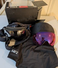 ANON M4S GOGGLES (TORIC) + low light LENS + MFI FACE MASK  original packaging