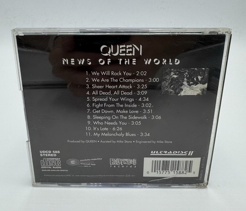 Queen - News of the World (1977, CD, MSFL Original Master Recording) - Imagen 2 de 4