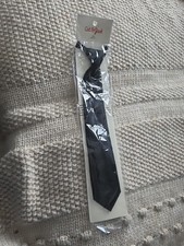 Cat  Jack Boys' Black Color Tie 14"