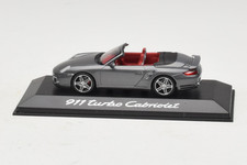 Wap02015216 Porsche 911 997 Cabriolet Turbo Grey Metallic Minichamps 143