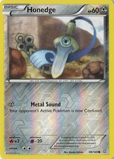 Honedge Common XY - Primal Clash 98/160 MP Reverse Holofoil LP-MP