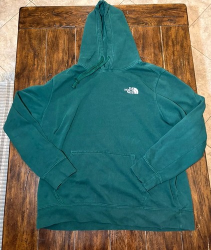 The North Face Pullover Grafik Hoodie Never Stop Exploring Herren GRÜN Gr. XL