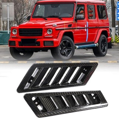 Real Carbon Fiber Side Air Vent Fender For Mercedes Benz G-Class W463 G55 G63