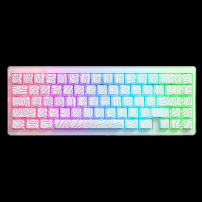 Kabellose Mechanische Tastatur M67 Jadestone mit Imd-Tech Tastenkappen Tri-Mode Topogr