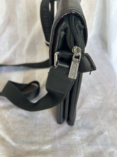 SAPUBAOLUO Womens Leather Cross Body Bag Hand Bag Unisex Mens 27cm FAST POST - Picture 13 of 24