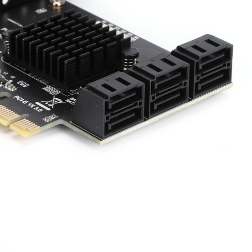 Hard Disk Expansion Card 6.0 Gbps PCI‑E To 6G 6 Ports Convertor Interfac FY