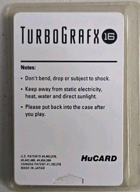 Ninja Spirit TurboGrafx-16 1990 NEC Electronics Game HuCard & Sleeve Only Tested