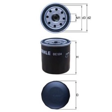 Ölfilter für Peugeot 107 PM 108 | 24010224
