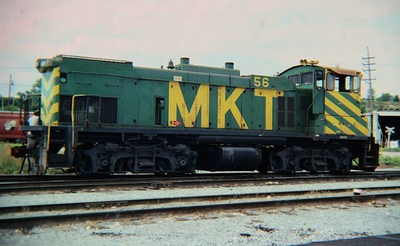 #ad #ad Missouri Kansas Texas MKT 56 EMD MP15AC Kansas City MO in 1986 5 x 7 Photo $5.99