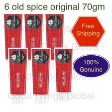 6 x Old Spice Lather Shaving Cream 70g Rich Foam Smooth Shave Original