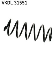 Skf Fahrwerksfeder Vkdl 31551 FüR Audi