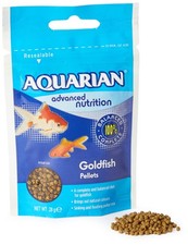AQUARIAN Complete Nutrition, Aquarium Goldfish 28 g (Pack of 1), May Vary