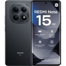 Xiaomi REDMI Note 15 5G 128 GB Black Dual SIM Smartphone Handy Mobiltelefon