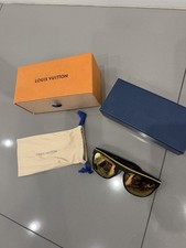 LOUIS VUITTON Sunglasses plastic Black Z0794W LV Auth